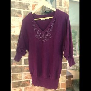 Lauren Conrad beaded sweater